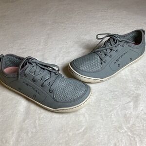 Astral Women's Lace‑Up Sneakers, Gray, Size 8, UK 6.5, EU 40, Great Condition